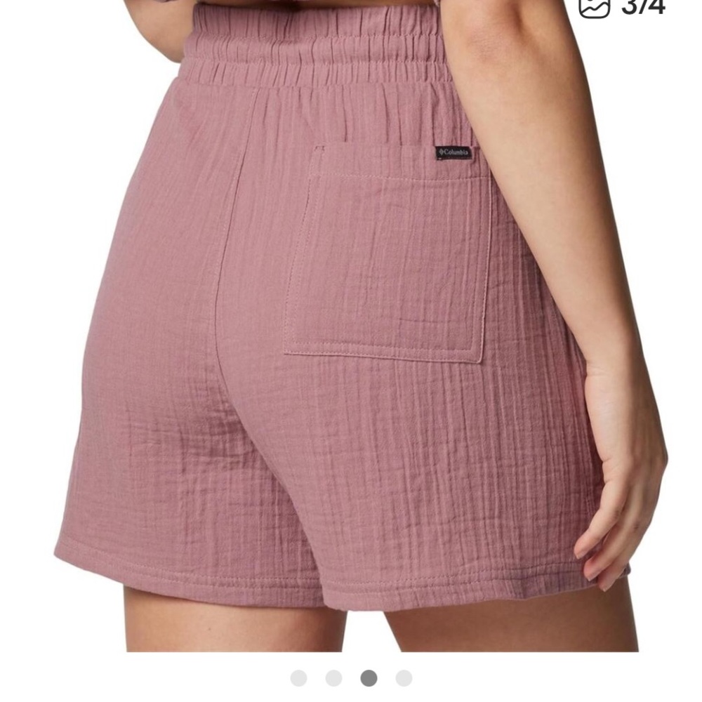 Columbia Dusty Rose Casual Shorts - Picture 2 of 4